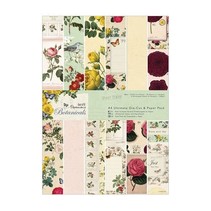 Designer Block, A4, magiske design, Botanicals