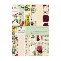 Designerblock, A4, zauberhafte Designs, Botanicals