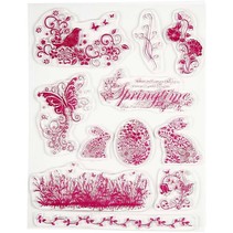 Transparent stamps