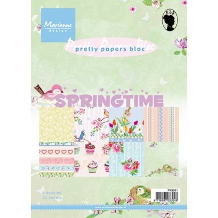 Bücher und CD / Magazines Pretty Papers - A5 - Spring tijd