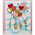 X-Cut / Docrafts XCut, A5 stemplet stencil Large (10p) - Balloons