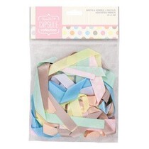 varios tonos pastel cintas decorativas, 20