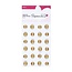 Embellishments / Verzierungen Carta Mania, scintillio brad, oro