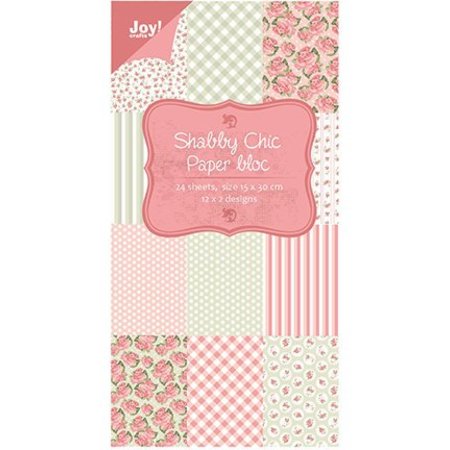 Joy!Crafts und JM Creation Alegría manualidades, bloques de papel, Shabby Chic