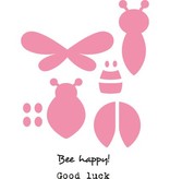 Marianne Design Stamping and Embossing Stencil + mini stamp