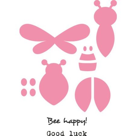 Marianne Design Estampagem e gravação Stencil + mini-selo