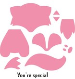 Marianne Design Stanz- und Prägeschablone, Fox