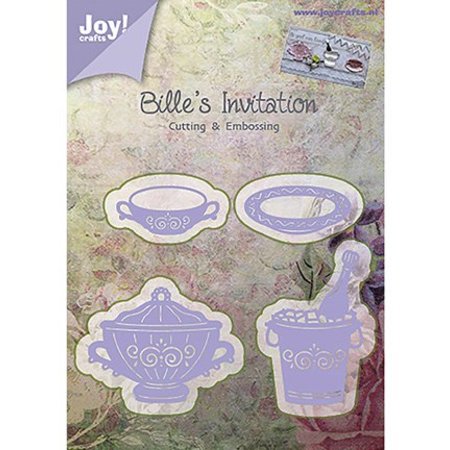 Joy!Crafts und JM Creation Joy Crafts, stansing og preging Stencil