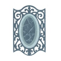 Framelits Set con 3 Patrones, Oval Bordes / Ferretería w