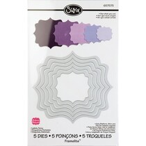 Framelits Set of 5 Templates, Labels, Fancy