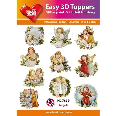 BILDER / PICTURES: Studio Light, Staf Wesenbeek, Willem Haenraets 10 hübsche embossed und Glitzer Chipboard Motive!