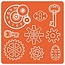 ModPodge Mod Podge, Mold Mod industriali, 95 x 95 mm, 9 Designs