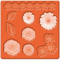 Mod Podge, Mod Mold Fiori, 95 x 95 mm, 9 Designs