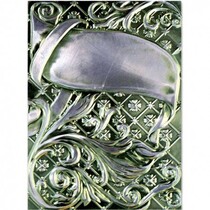 3D embossing stencil, M-Bossabilities, Ornamental Swirls