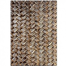 3D embossing stencil, M-Bossabilities, Basket Weave.