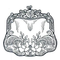 Rubber stempel, creatieve uitingen, pocket
