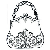 Timbro di gomma, espressioni creative, tasca