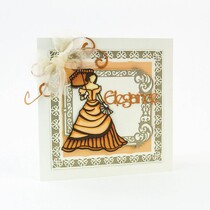 Cutting & Embossing die: Elegant Vintage Dame