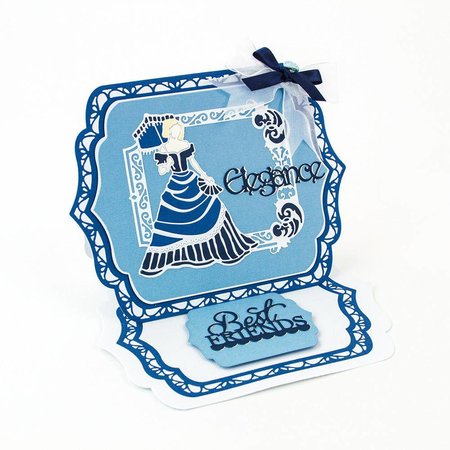 TONIC Stanzschablonen: Elegante Vintage Lady