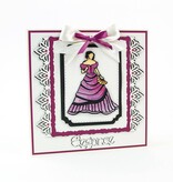 TONIC Stanzschablonen: Elegante Vintage Lady