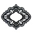 Creative Expressions Rubber stempel, creatieve uitingen, Delicate Lace (Kant)