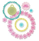 Sizzix Framelits + pugno, Circles & Tag