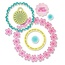 Sizzix Framelits + pugno, Circles & Tag