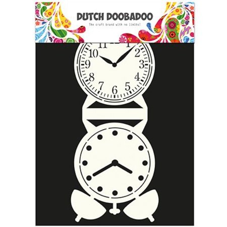 Dutch DooBaDoo Type de carte - modèle une horloge grand-père