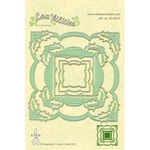 Stamping and embossing stencils, stencil Multi