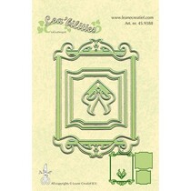 Stampaggio e goffratura stencil, stencil Multi, Cornici rettangolo
