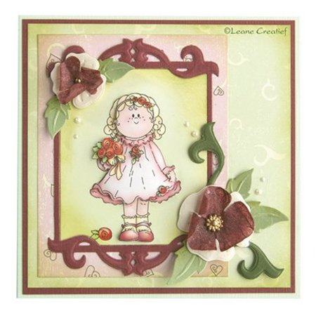 Leane Creatief - Lea'bilities Estampagem e gravação estênceis, estêncil Múltiplos, Frames retângulo