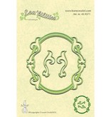 Leane Creatief - Lea'bilities Stamping and embossing stencils, stencil Multi, Frames Oval