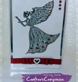 Stamping template: Angel