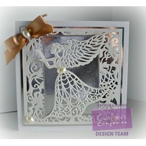 Stamping template: Angel