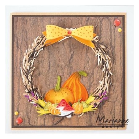 Marianne Design Cutting & Embossing Templates: Wreath