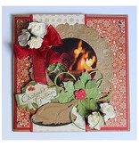 Joy!Crafts modello di punzonatura: Agrifoglio con le bacche