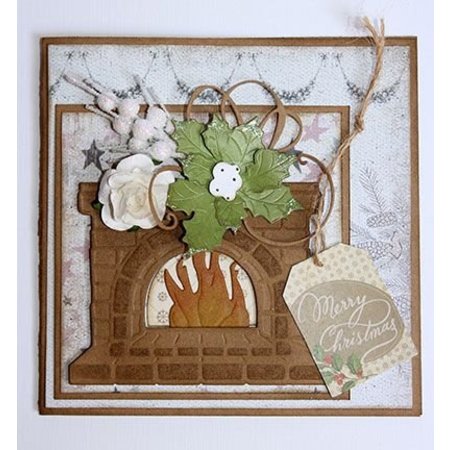 Joy!Crafts modello di punzonatura: Agrifoglio con le bacche