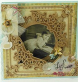 Marianne Design troqueles de corte, adornos Creatables -Petra