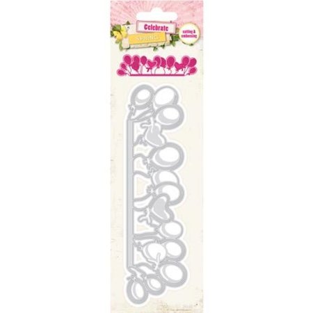 Stamping template: Party balloons