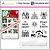 Stempel / Stamp: Transparent Gennemsigtige frimærker, julemotiver, herunder små akryl blok!