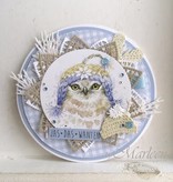 Marianne Design Coupe et de gaufrage pochoirs, napperon étoiles