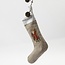 Objekten zum Dekorieren / objects for decorating Textile figures, H: 26 cm, Nikolaus Socks 2 pieces