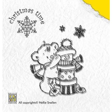 Nellie snellen Nellie Snellen, Transparent Stempel, Weihnachtsmotiv