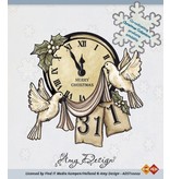 Amy Design Amy diseño, sellos claros, Escena de Navidad