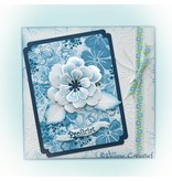 Leane Creatief - Lea'bilities Leabilities, stampaggio - e goffratura stencil, NMulti il ​​fiore fiore 008