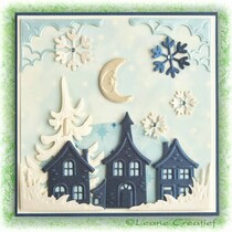 Lea'bilitie, belle case, stencil taglio e goffratura