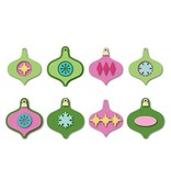 Sizzix Corte y estampado en relieve plantillas Sizzix: Bolas de Navidad