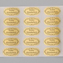 20 adhesive labels, Hand Crafted