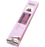 BASTELZUBEHÖR / CRAFT ACCESSORIES Sidste tilbud: strikning ramme, L: 25-35-45-55 cm, 1 sæt