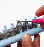 BASTELZUBEHÖR / CRAFT ACCESSORIES Ultima offerta: telaio a maglia, L: 25-35-45-55 cm, 1 set